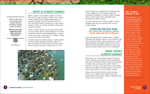 Climate in Crisis (Changing Coastlines, Severe Storms, and Damaging Drought) by Carla Mooney, Traci Van Wagoner, 9781647410643