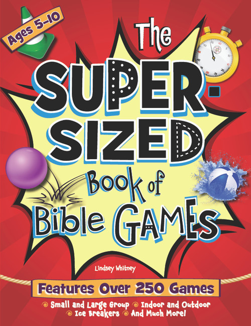 The Super-Sized Book of Bible Games by Lindsey Whitney, 9781628625462