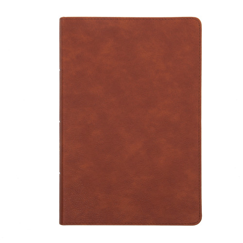 NASB Giant Print Reference Bible, Burnt Sienna LeatherTouch, Indexed by Holman Bible Publishers, 9781087766072