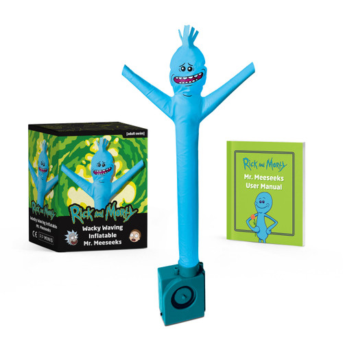 Rick and Morty Wacky Waving Inflatable Mr. Meeseeks (Miniature Edition) by Victoria Potenza, 9780762479894