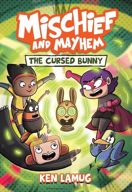 Mischief and Mayhem #2: The Cursed Bunny (A Graphic Novel) - 9780062970787 by Ken Lamug, Ken Lamug