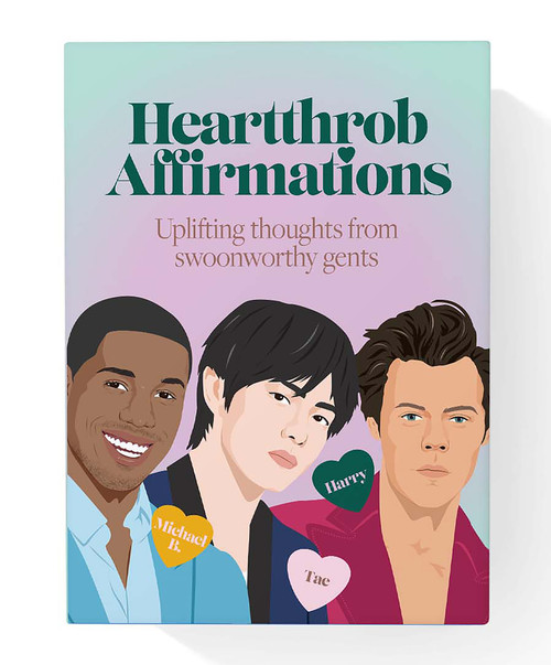 Heartthrob Affirmations (Swoonworthy, Uplifting Thoughts from Our Favorite Gents to Get You Through Each Day) by Chantel de Sousa, 9781922417770