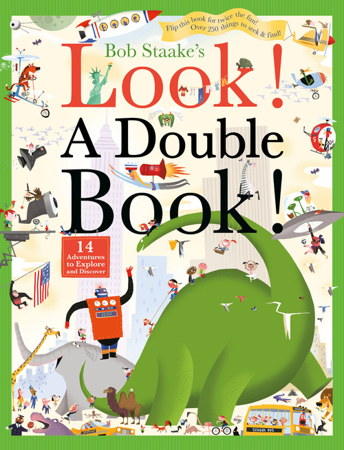 Look! A Double Book! (14 Adventures to Explore and Discover) by Bob Staake, 9780316376990