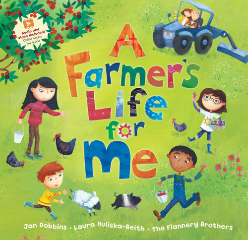 A Farmer's Life for Me - 9781646865024 by Jan Dobbins, Laura Huliska-Beith, The Flannery Brothers, 9781646865024