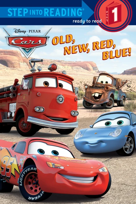 Old, New, Red, Blue! (Disney/Pixar Cars) (Step into Reading) by RH Disney, 9780736424103
