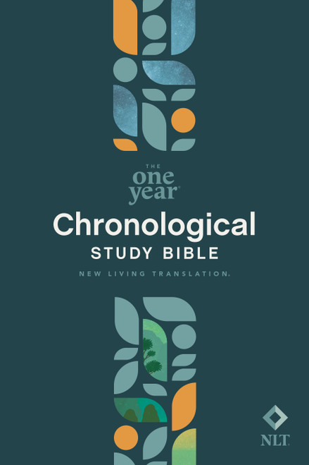 NLT One Year Chronological Study Bible (Hardcover) by New Living Translation, Tyndale, Chronological Bible Teaching, 9781496456854