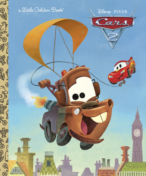Cars 2 Little Golden Book (Disney/Pixar Cars 2) by Chase Wheeler, Studio IBOIX, 9780736427814