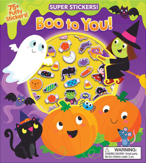 Halloween Super Puffy Stickers! Boo to You! by Samantha Meredith, Maggie Fischer, 9781667200262