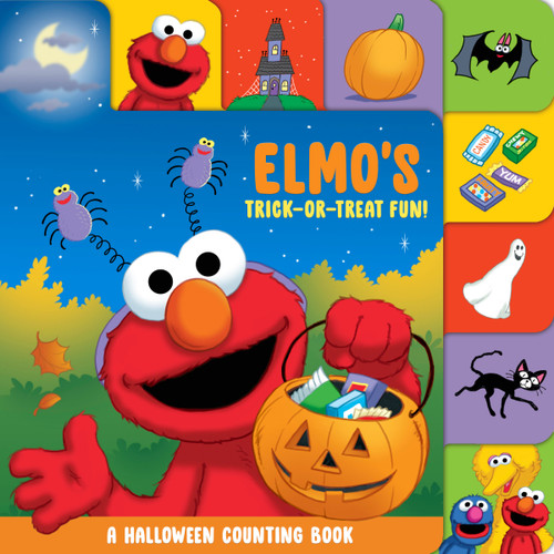 Elmo's Trick-or-Treat Fun!: A Halloween Counting Book (Sesame Street) by Andrea Posner-Sanchez, Joe Mathieu, 9780593483084