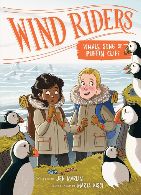 Wind Riders #4: Whale Song of Puffin Cliff - 9780063029408 by Jen Marlin, Marta Kissi, 9780063029408