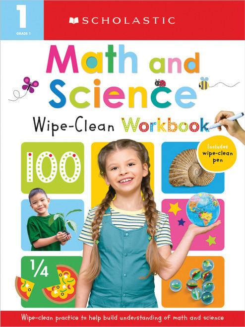 First Grade Math/Science Wipe Clean Workbook: Scholastic Early Learners (Wipe Clean) by Scholastic, 9781338849905