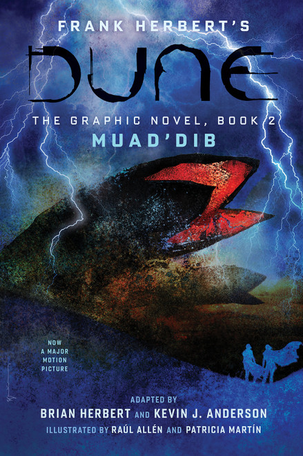 DUNE: The Graphic Novel,  Book 2: Muad'Dib by Frank Herbert, Brian Herbert, Kevin J. Anderson, Raúl Allén, Patricia Martín, Bill Sienkiewicz, 9781419749469
