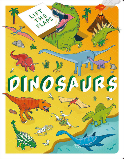 Lift the Flaps: Dinosaurs (Lift-the-Flap Book) by IglooBooks, 9781801087605