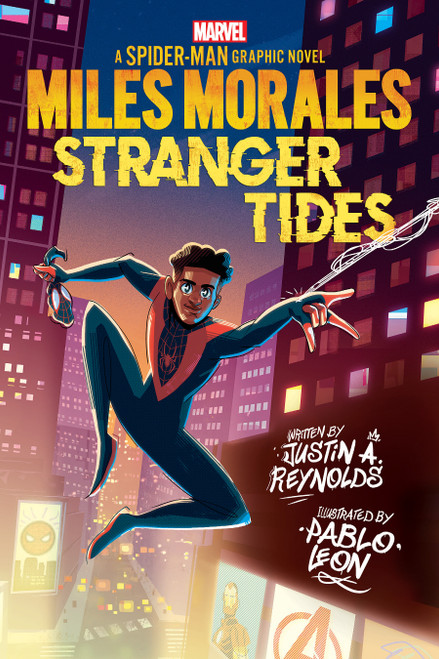 Miles Morales: Stranger Tides (Original Spider-Man Graphic Novel) by justin a. reynolds, Pablo Leon, 9781338826395