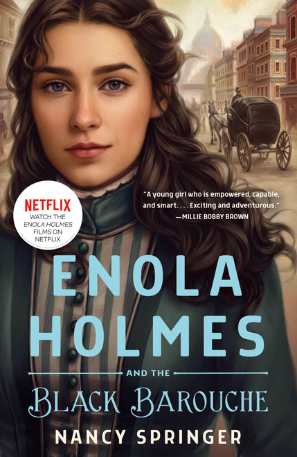 Enola Holmes and the Black Barouche (The New Adventures of Enola Holmes 1) - 9781250846754 by Nancy Springer, 9781250846754