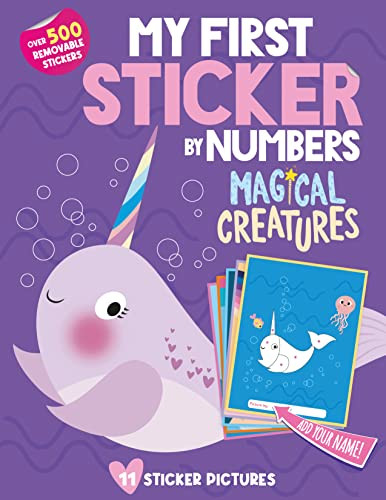 My First Sticker By Numbers: Magical Creatures by Hazel Quintanilla, 9781728260679