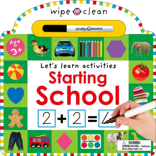 Starting School (Wipe Clean) by Roger Priddy, 9780312517908