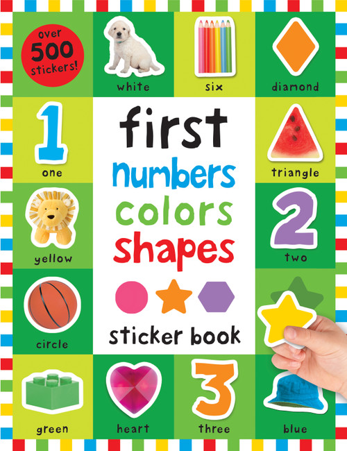 First 100 Stickers: First Numbers, Colors, Shapes by Roger Priddy, 9780312520632