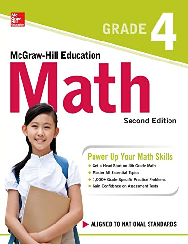 McGraw-Hill Education Math Grade 4, Second Edition by McGraw Hill, 9781260019865