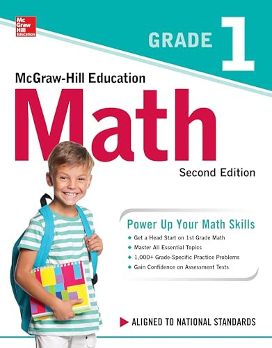 McGraw-Hill Education Math Grade 1, Second Edition by McGraw Hill, 9781260116830