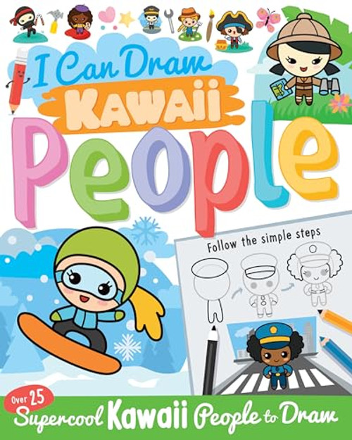 I Can Draw Kawaii People by Calver Paul, Ksenya Savva, 9781438089966