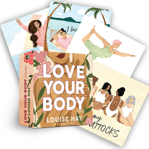 Love Your Body Cards (A 44-Card Deck) by Louise Hay, Sabina Fenn, 9781401969585
