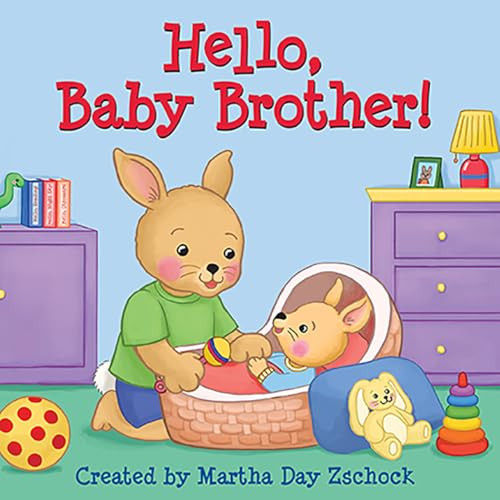 Hello, Baby Brother! by Martha Day Zschock, 9781938700668