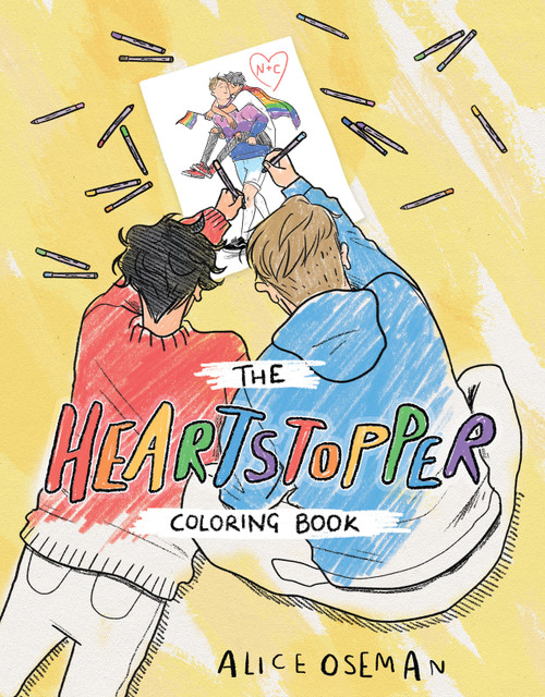 The Official Heartstopper Coloring Book by Alice Oseman, 9781338853902