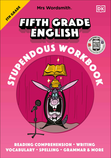 Mrs Wordsmith 5th Grade English Stupendous Workbook (with 3 months free access to Word Tag, Mrs Wordsmith's vocabulary-boosting app!) by Mrs Wordsmith, 9780744057003
