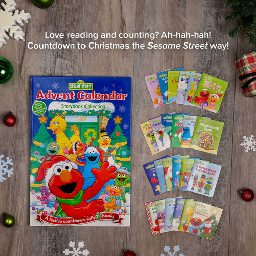 Sesame Street: Advent Calendar Storybook Collection - Countdown Calendar for Sesame Street Fans, Christmas Advent Calendar with Mini Books by Lori C. Froeb, Candace Warren, 9780794448820