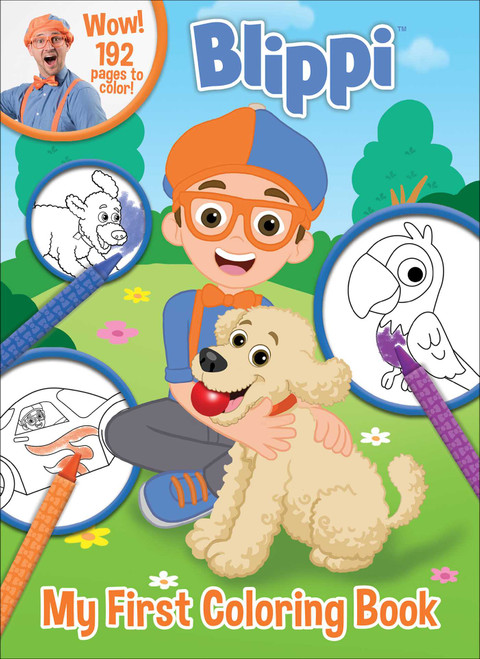 Blippi: My First Coloring Book by Editors of Studio Fun International, 9780794449636