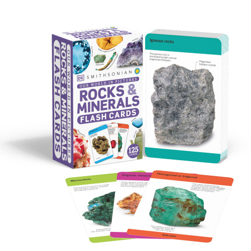 Our World in Pictures Rocks and Minerals Flash Cards by DK, 9780744062946