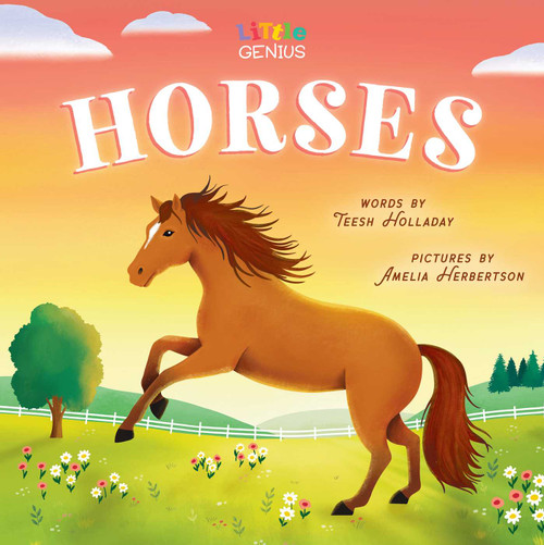 Little Genius Horses by Teesh Holladay, Amelia Herbertson, 9781953344663