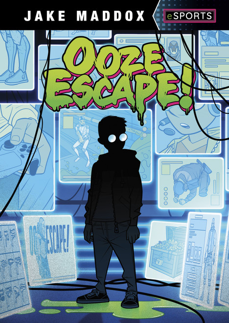 Ooze Escape! by Jake Maddox, Francisco Bueno Capeáns, 9781666353303