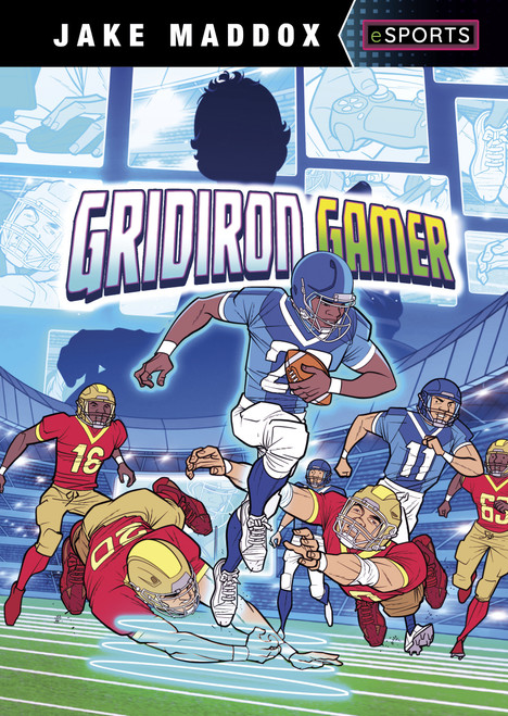 Gridiron Gamer by Jake Maddox, Francisco Bueno Capeáns, 9781666353327