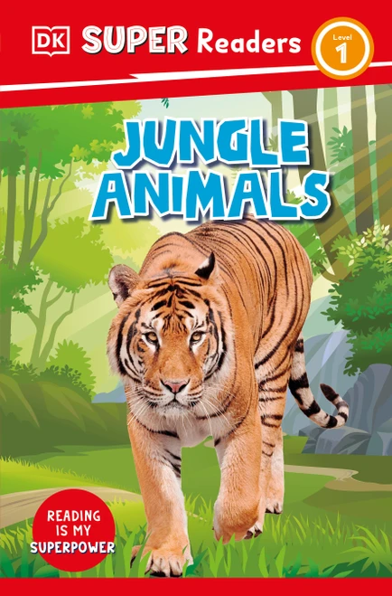 DK Super Readers Level 1 Jungle Animals - 9780744071238 by DK, 9780744071238