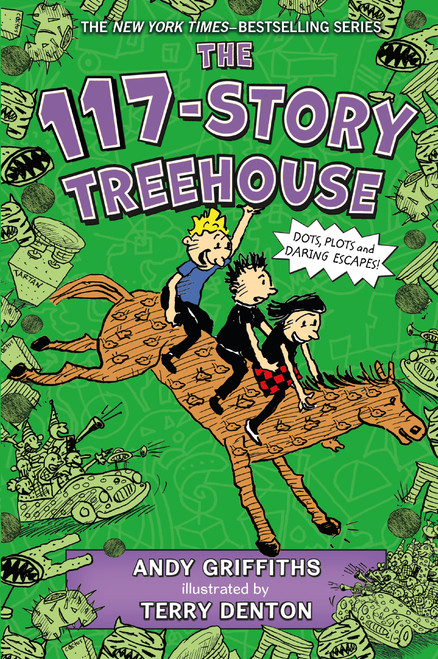 The 117-Story Treehouse (Dots, Plots & Daring Escapes!) - 9781250874559 by Andy Griffiths, Terry Denton, 9781250874559