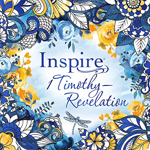 Inspire: 1 Timothy--Revelation (Softcover) (Coloring & Creative Journaling through 1 Timothy--Revelation) by New Living Translation, Tyndale, 9781496455024