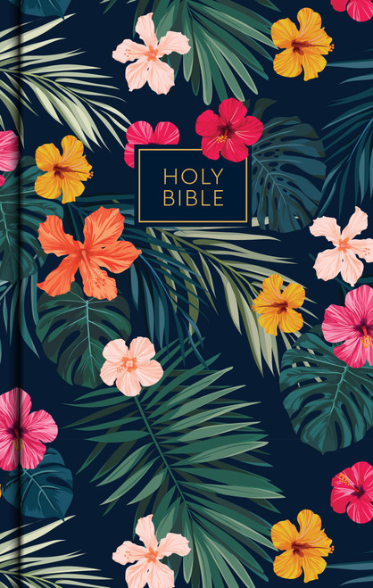 CSB Single-Column Personal Size Bible, Tropical Cloth Over Board by CSB Bibles by Holman, 9781535923873