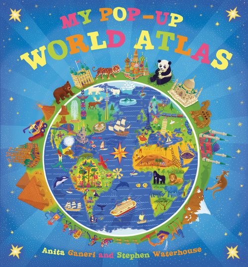 My Pop-up World Atlas by Anita Ganeri, Stephen Waterhouse, 9780763660949