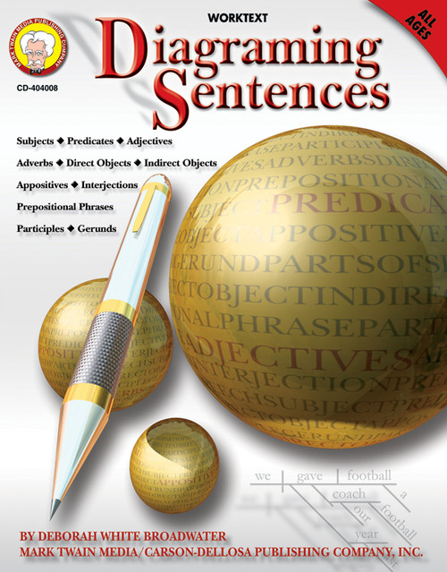 Diagraming Sentences by Deborah White Broadwater, 9781580372824