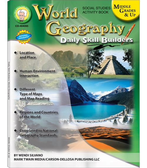 World Geography, Grades 6 - 12 by Wendi Silvano, 9781580374545