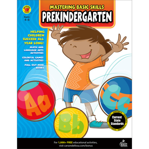 Mastering Basic Skills® PreKindergarten Activity Book by Brighter Child, 9781483801049