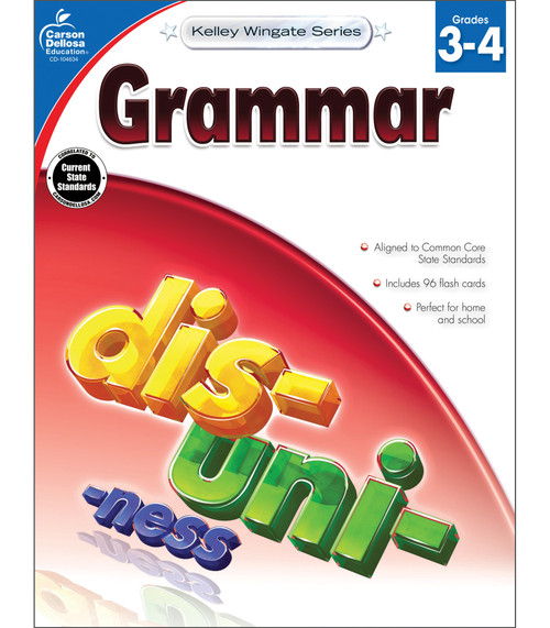 Grammar, Grades 3 - 4 by Carson Dellosa Education, 9781483805078