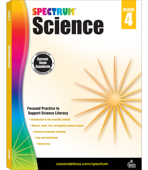Spectrum Science, Grade 4 by Spectrum, 9781483811680