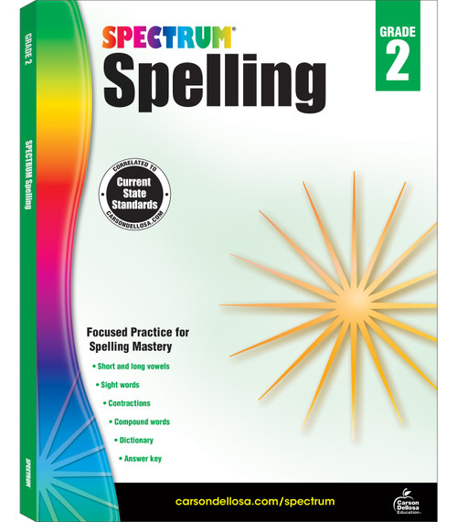 Spectrum Spelling, Grade 2 by Spectrum, 9781483811758