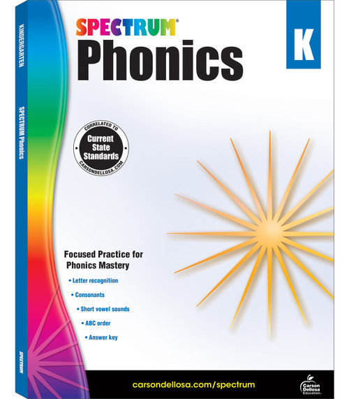 Spectrum Phonics, Grade K by Spectrum, 9781483811819