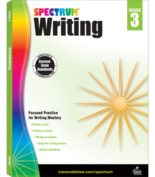 Spectrum Writing, Grade 3 by Spectrum, 9781483811987