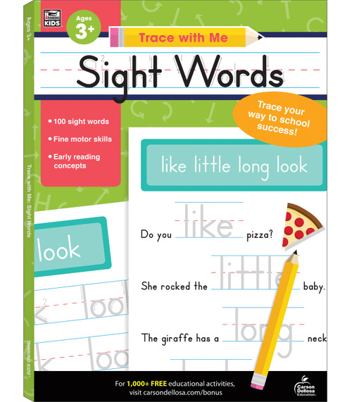 Sight Words by Thinking Kids, Carson Dellosa Education, 9781483845906