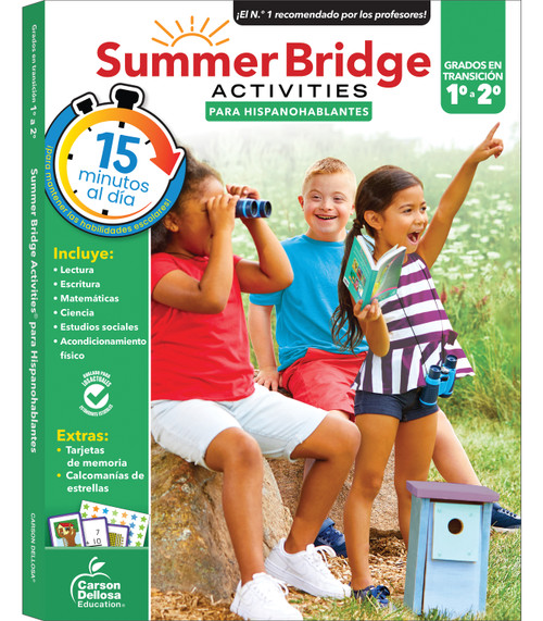 Summer Bridge Activities Spanish 1-2, Grades 1 - 2 by Summer Bridge Activities, Carson Dellosa Education, 9781483865287